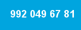 992 049 67 81